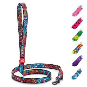 Nylon Dog Leash for Small and Medium Dogs 4 Ft M Size Summer Design Heavy Duty