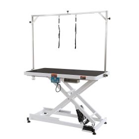 VEVOR 50" Electric Pet Grooming Table, Heavy Duty Dog Grooming Arm for Large Dogs, Height Adjustable Dog Grooming Station