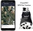 Pet Tracker Realtime GPS Dog Tracking System with Tracking History Reports Size:L