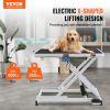 VEVOR 50" Electric Pet Grooming Table, Heavy Duty Dog Grooming Arm for Large Dogs, Height Adjustable Dog Grooming Station