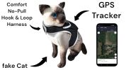 Find Pet Easily with Pet Tracker Mini GPS Collar for Dogs Tracking Device Size:L