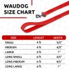 Red Waterproof Dog Leash 6 Ft x 3/5 inch  Anti Slip Dog Leash for Large Dogs Small and Medium Dogs Heavy Duty Dog Leash with Water and Dirt Resistant