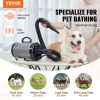 VEVOR Dog Dryer, 2800W/4.3HP Dog Blow Dryer, Pet Grooming Dryer with Adjustable Speed and Temperature Control